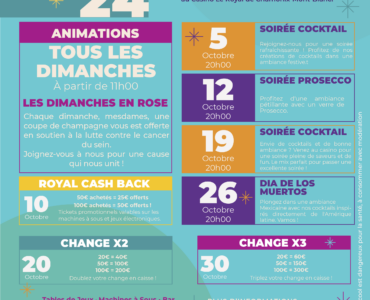 PROGRAMME DES ANIMATIONS • OCTOBRE 2024