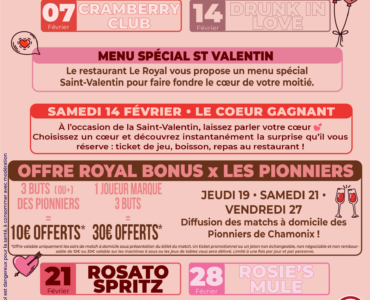 PROGRAMME DES ANIMATIONS • FÉVRIER 2025 ❤️‍🔥