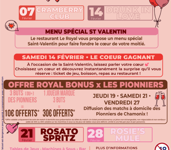 PROGRAMME DES ANIMATIONS • FÉVRIER 2025 ❤️‍🔥